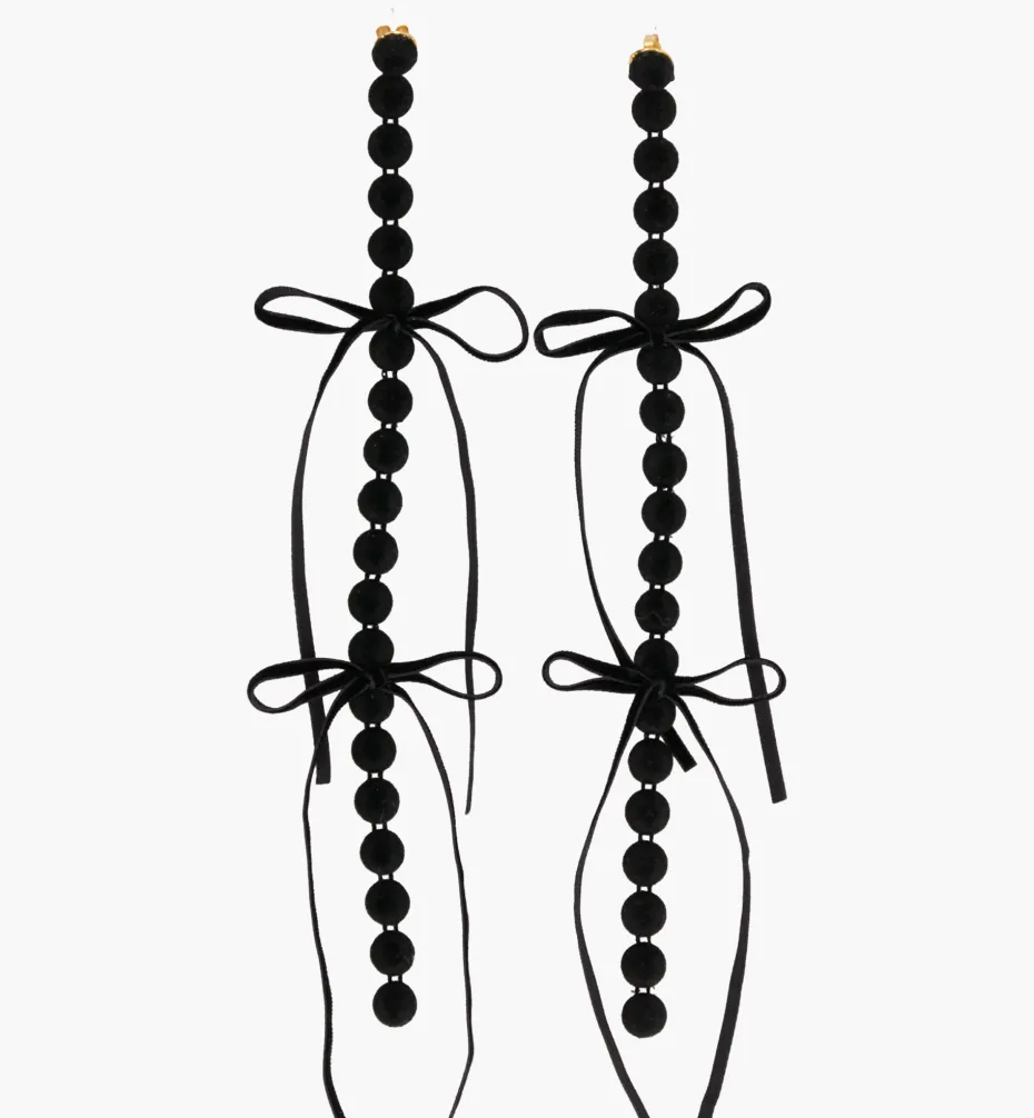 Earrings*Mercedes Salazar Bows & Dots Earrings