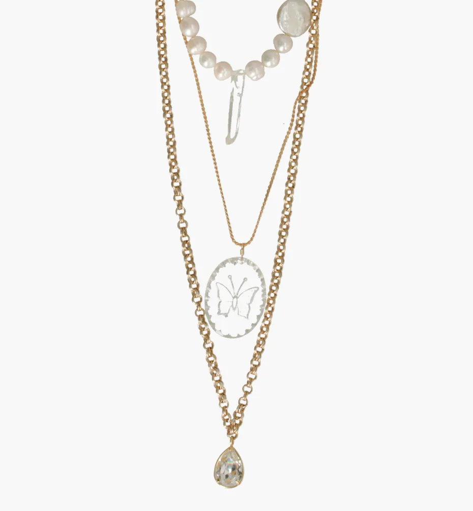 Necklaces*Mercedes Salazar Butterfly Necklace