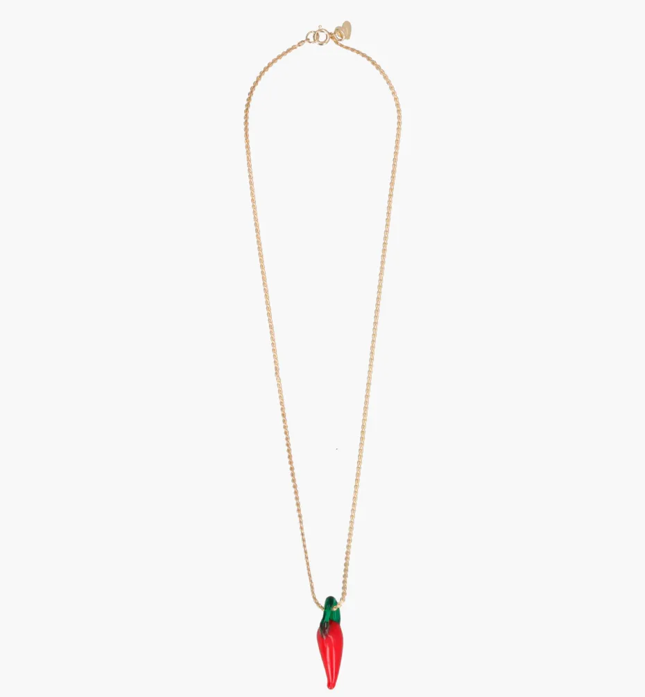 Necklaces*Mercedes Salazar Chile Rojo Necklace
