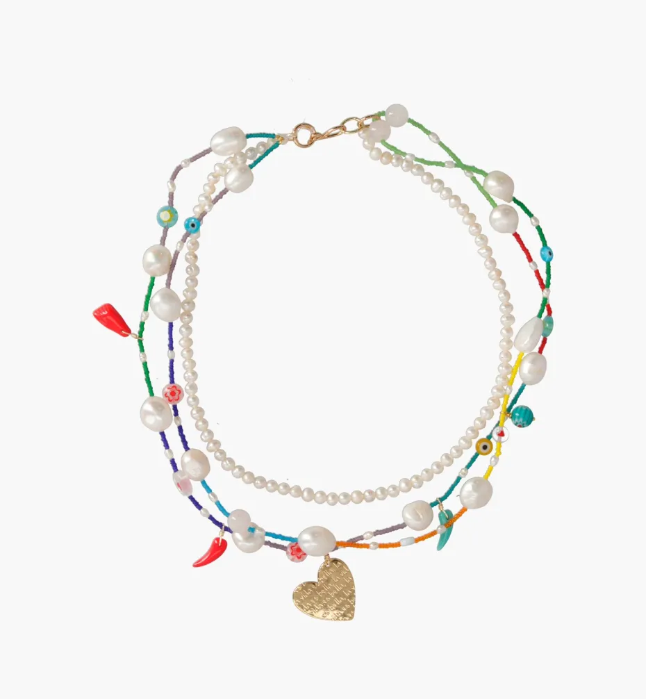Necklaces*Mercedes Salazar Colorful Life Necklace