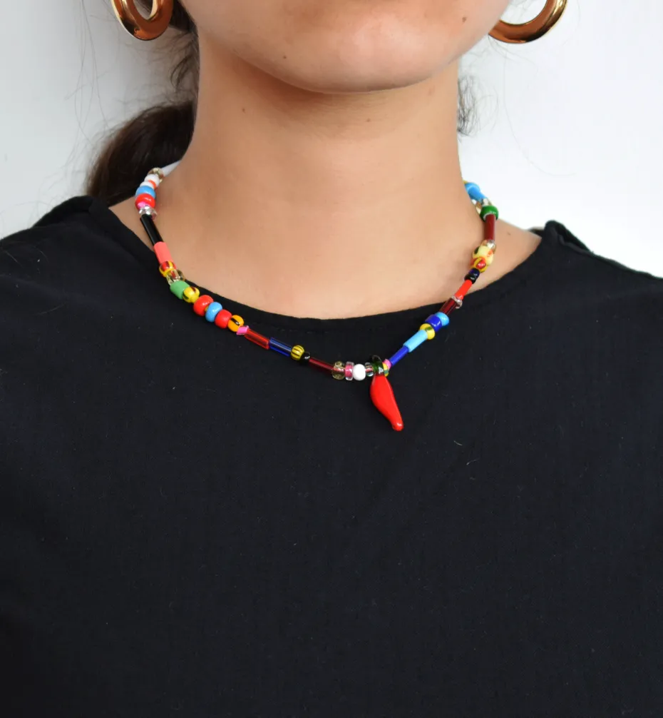 Necklaces*Mercedes Salazar Colorful Spicy Necklace