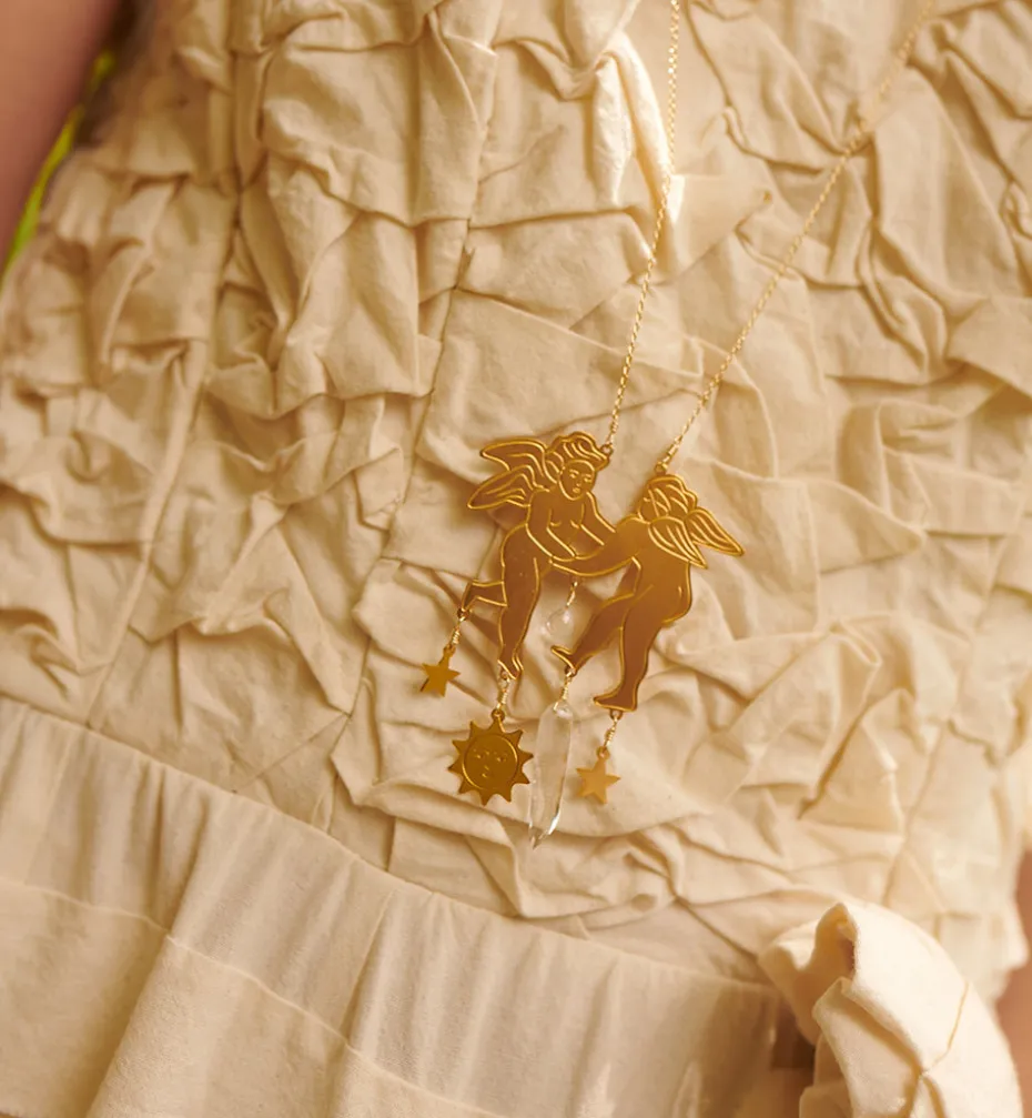 Necklaces*Mercedes Salazar El Baile Long Necklace