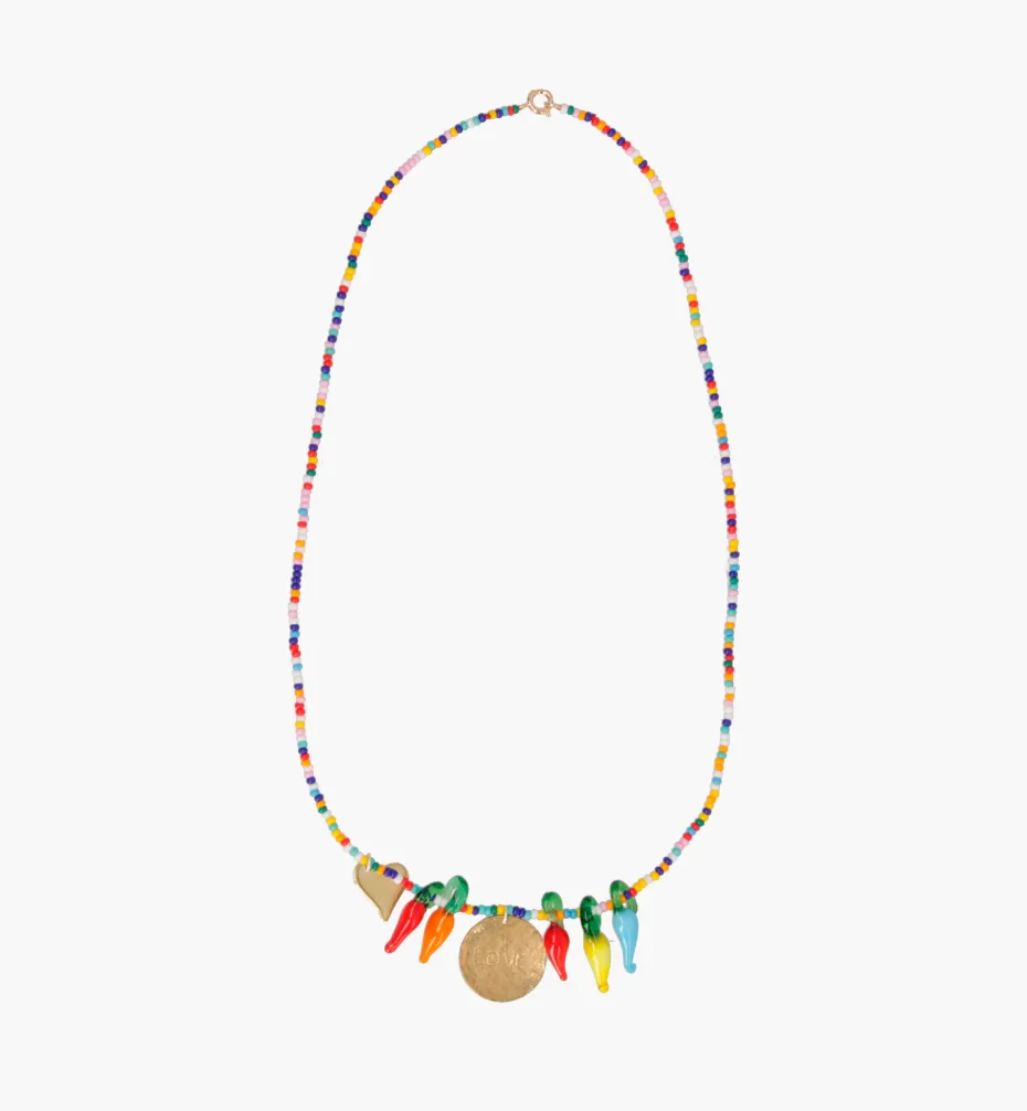 Bracelets*Mercedes Salazar Five Chilis Necklace