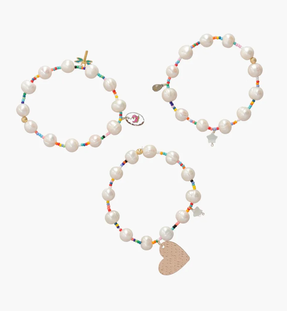 Bracelets*Mercedes Salazar Hapiness Bracelets Set of 3