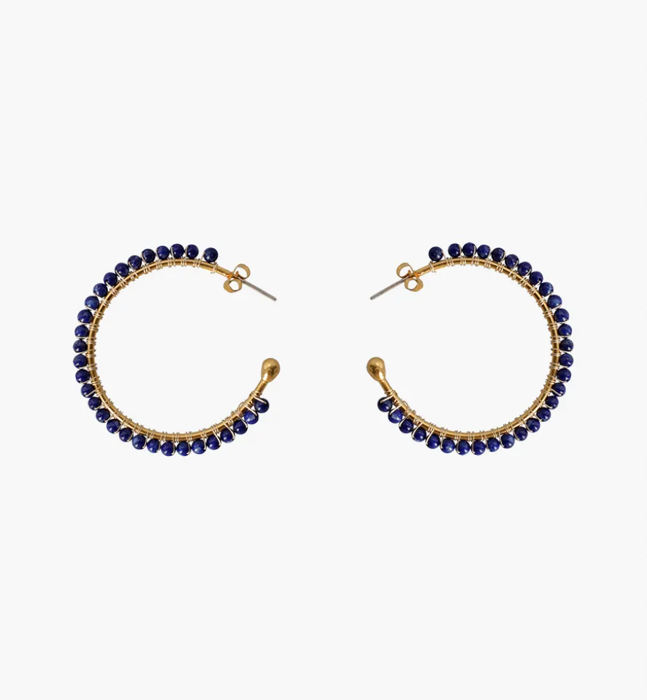 Earrings*Mercedes Salazar Intuition hoop