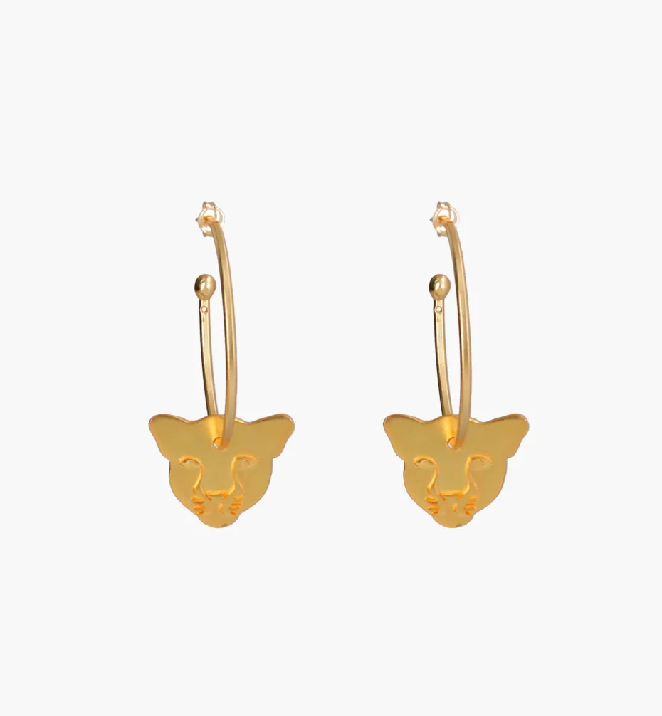 Earrings*Mercedes Salazar Jaguar Hoops