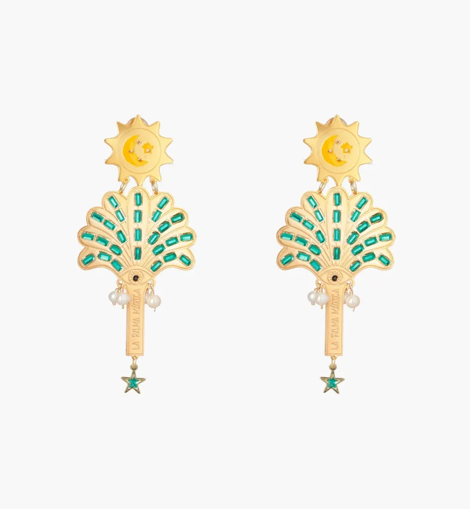 Earrings*Mercedes Salazar La Palmera Earrings