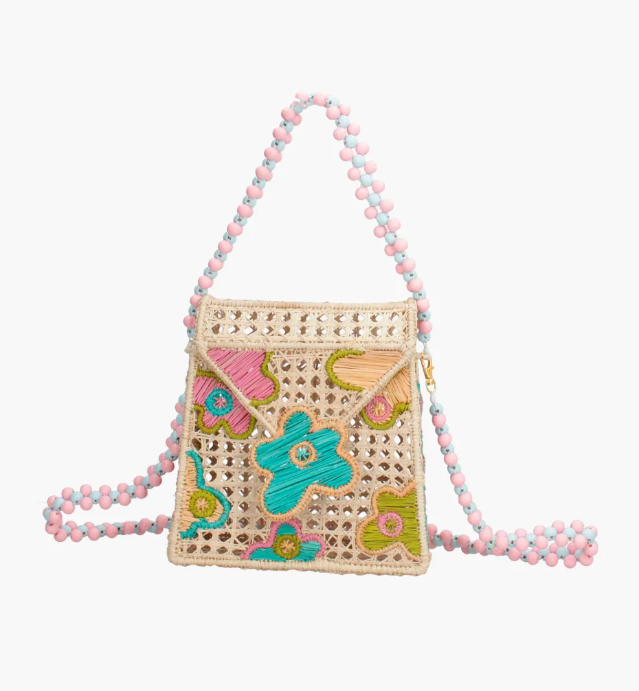 Bags*Mercedes Salazar Leafy Rose Handbag