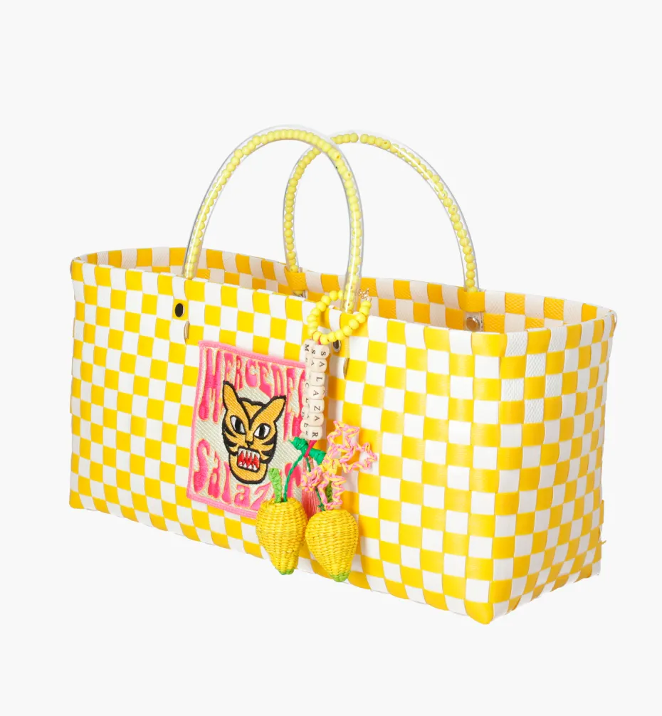 Bags*Mercedes Salazar Lemon Baguette Handbag