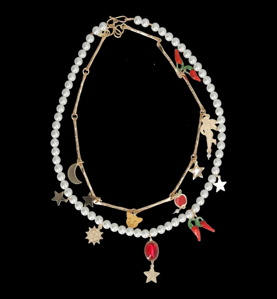 Necklaces*Mercedes Salazar Magic Multi-Charm Necklace