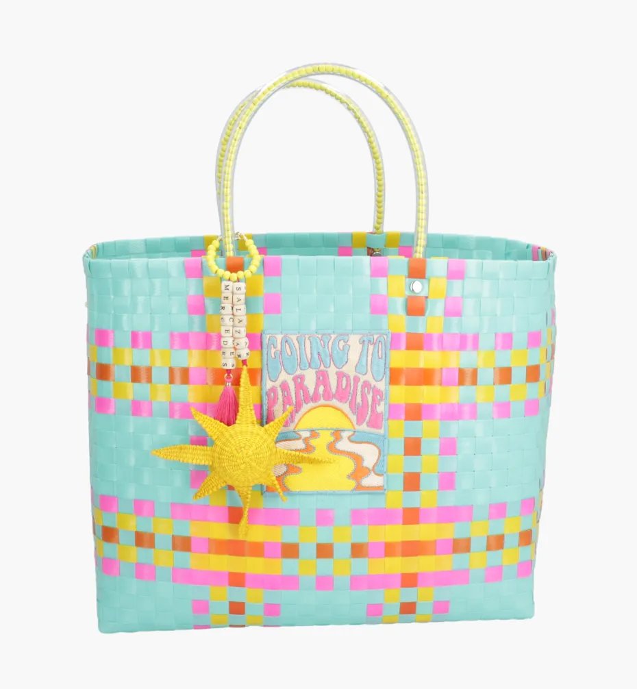 Bags*Mercedes Salazar Medium Going To Paradise Handbag
