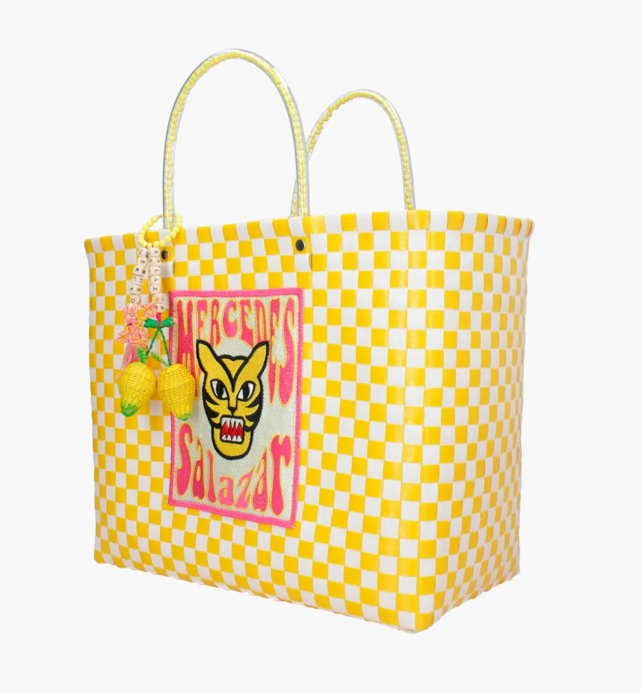 Bags*Mercedes Salazar Medium Lemon Handbag