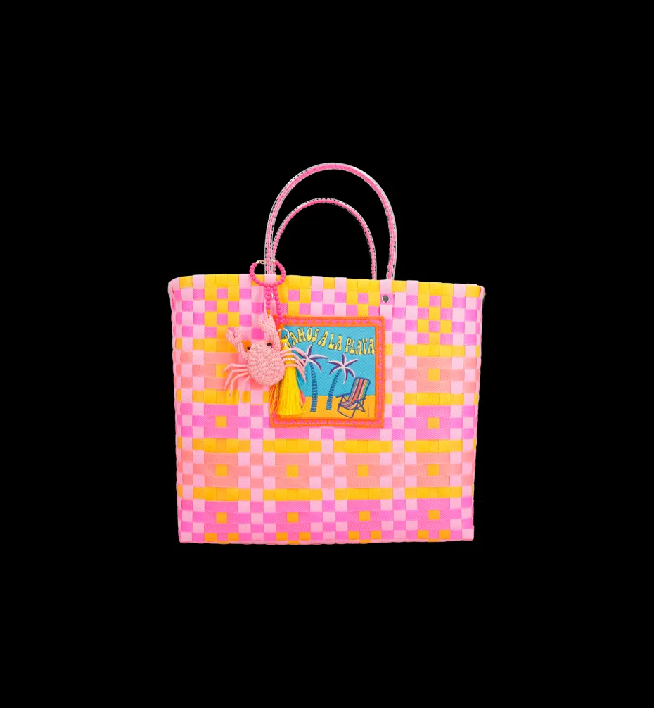 Bags*Mercedes Salazar Medium Vamos a la Playa Handbag