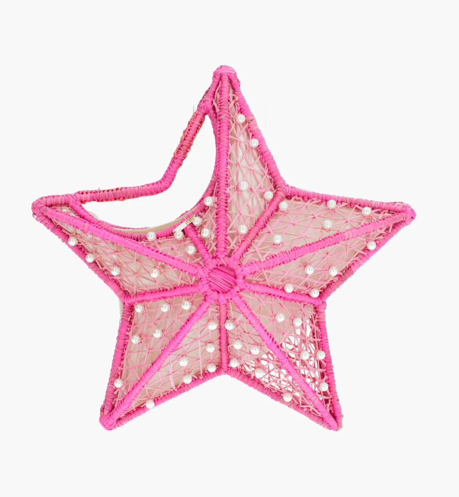 Bags*Mercedes Salazar Mini Halu Star Pearl Handbag