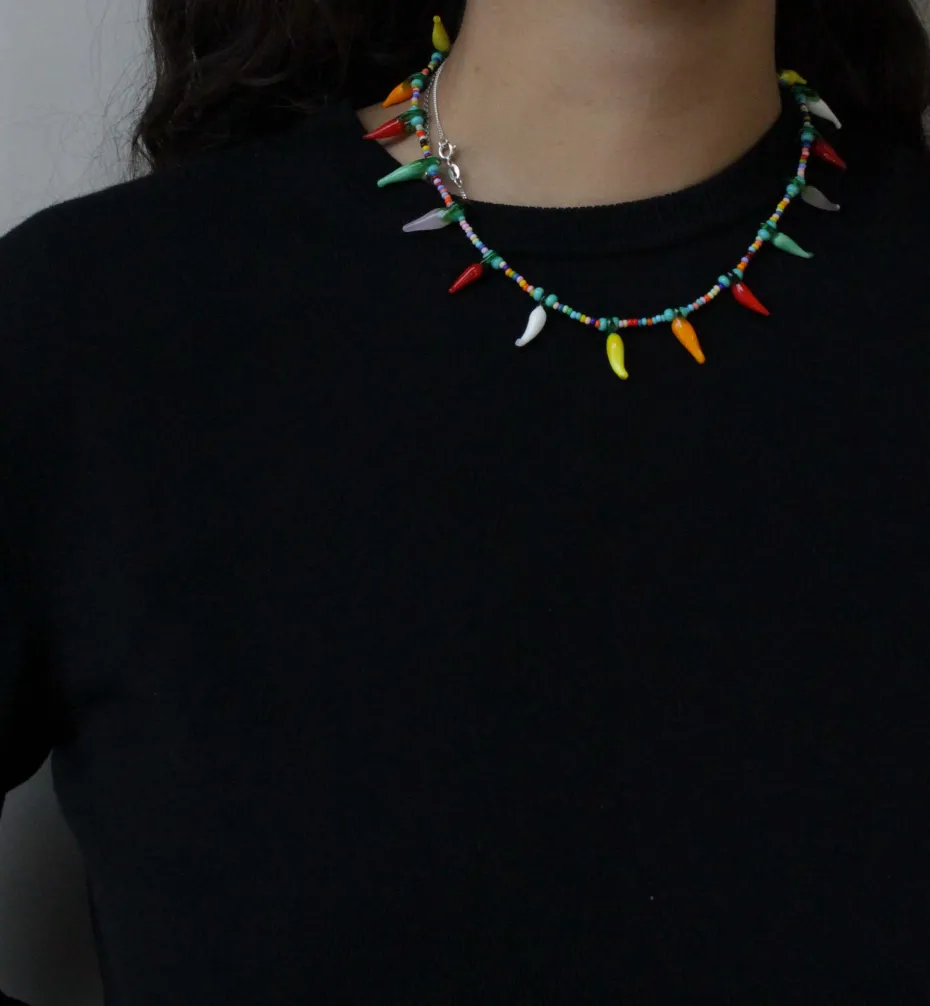 Necklaces*Mercedes Salazar Multicolor Peppers Necklace