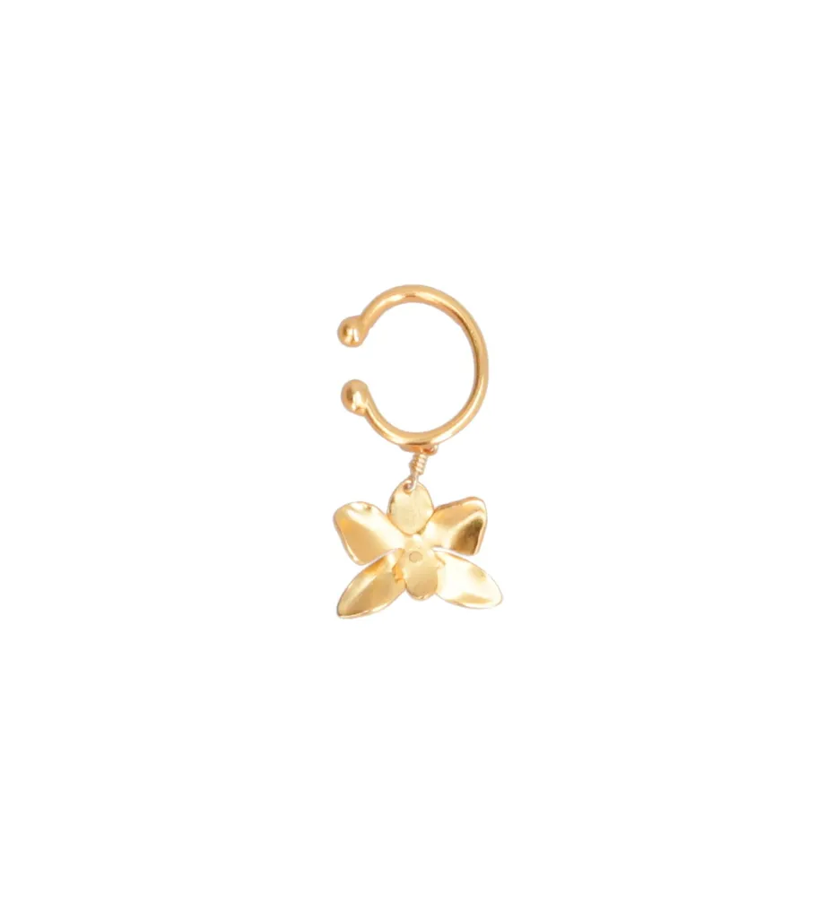 Earrings | Ear Cuffs*Mercedes Salazar Orchid Ear Cuff