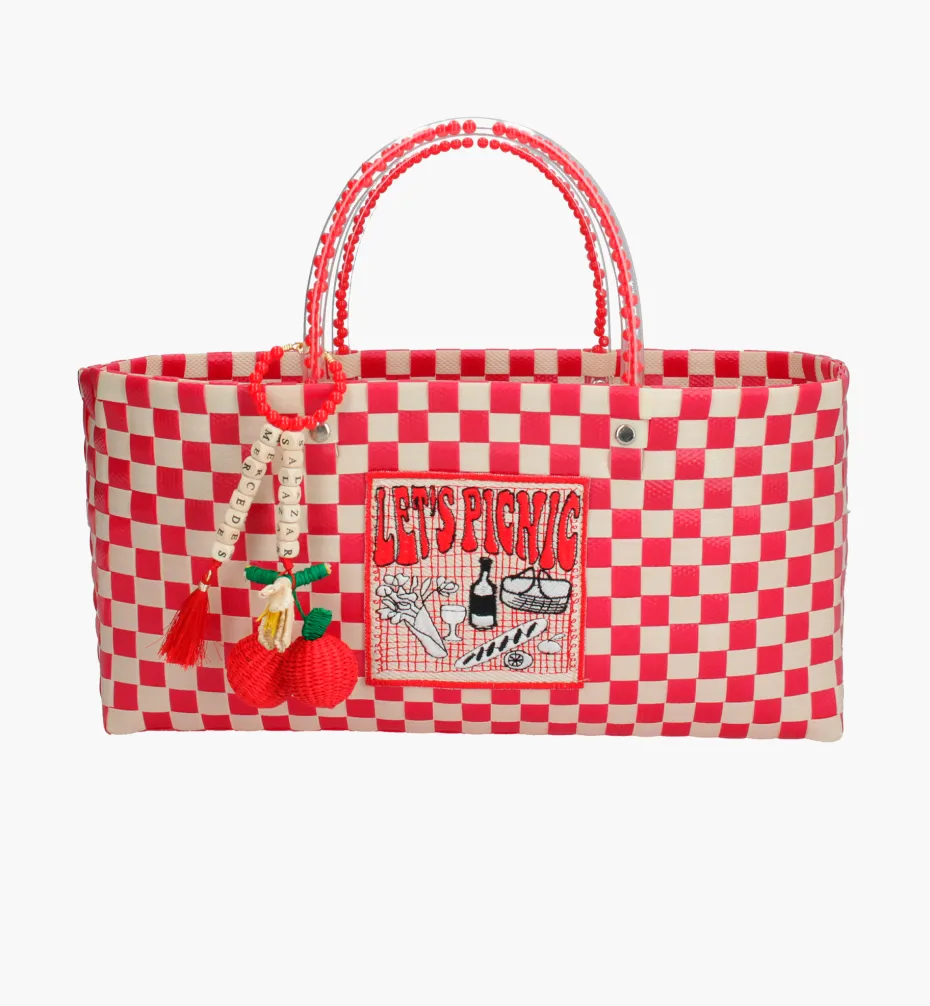 Bags*Mercedes Salazar Picnic Baguette Handbag