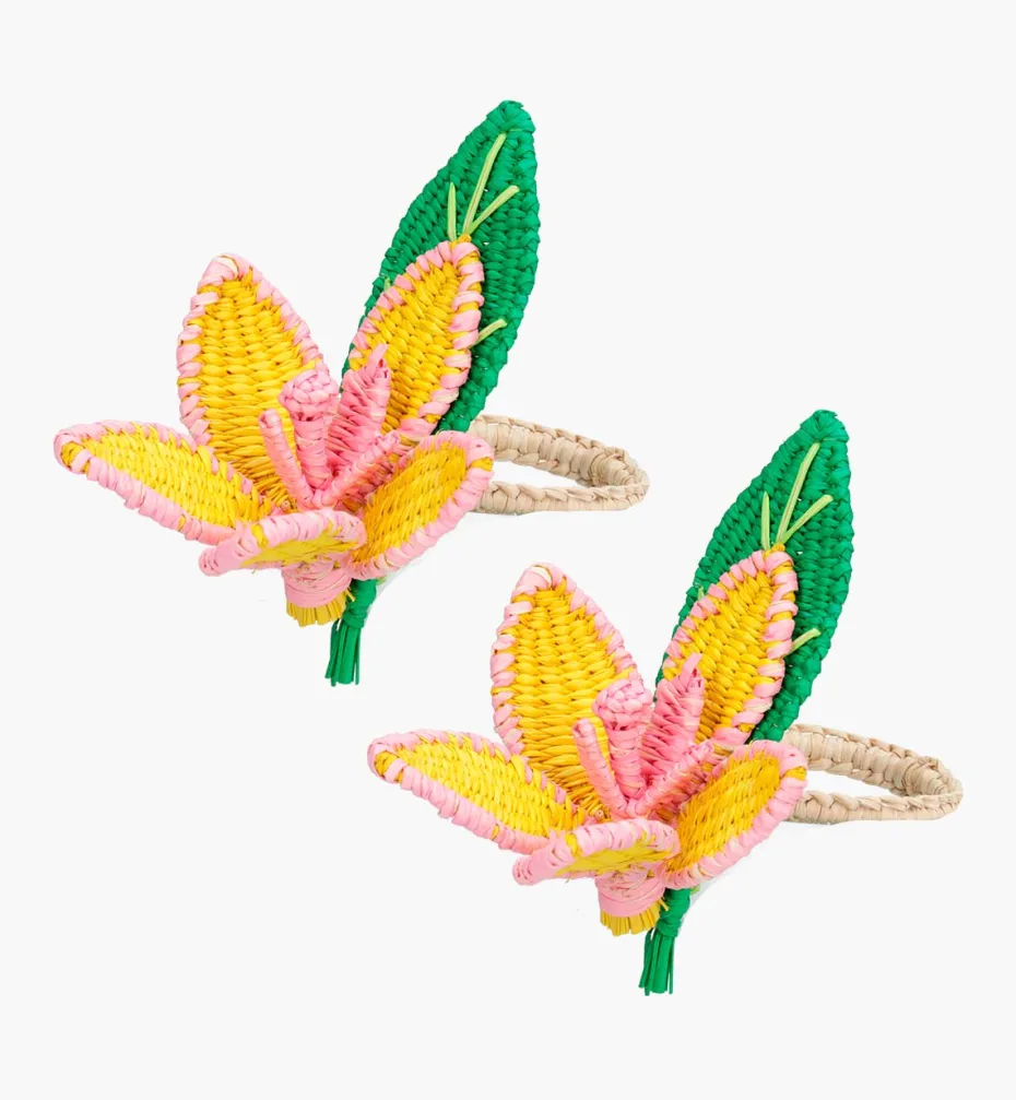 Napkin Rings*Mercedes Salazar Pim Napkin Ring Set of 2