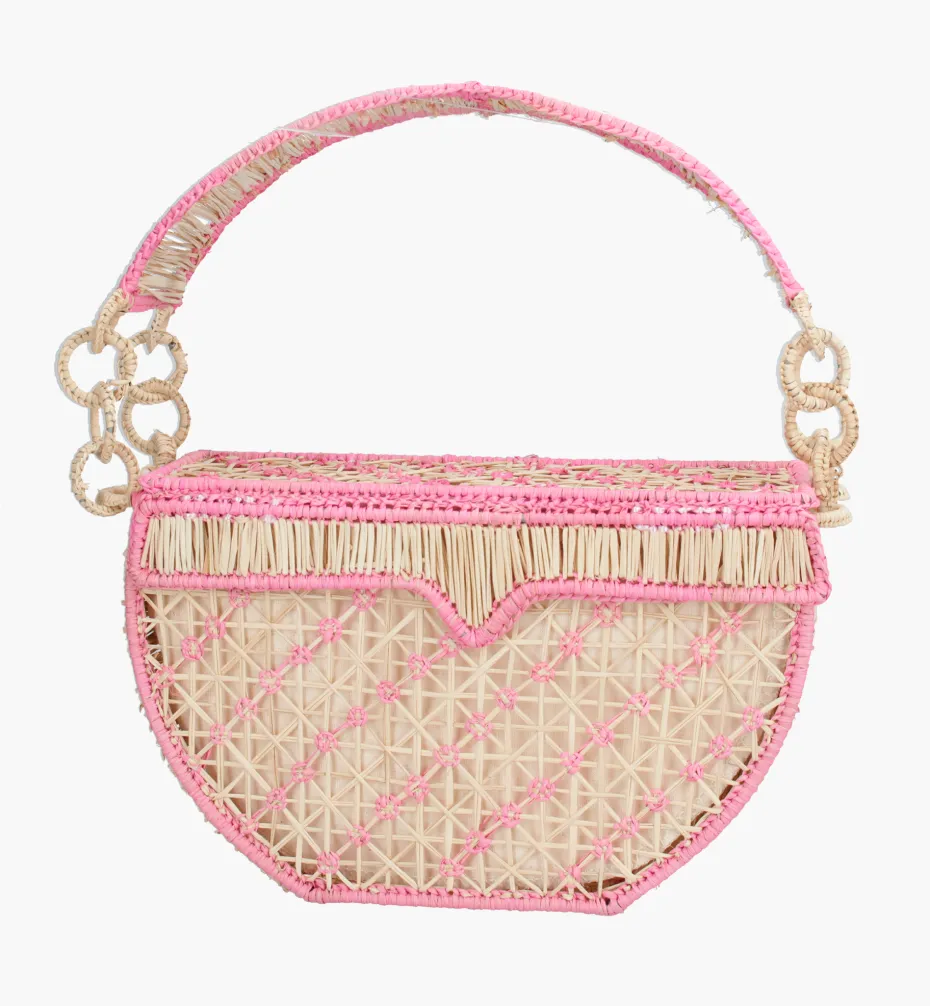 Bags*Mercedes Salazar Pink Joy Handbag