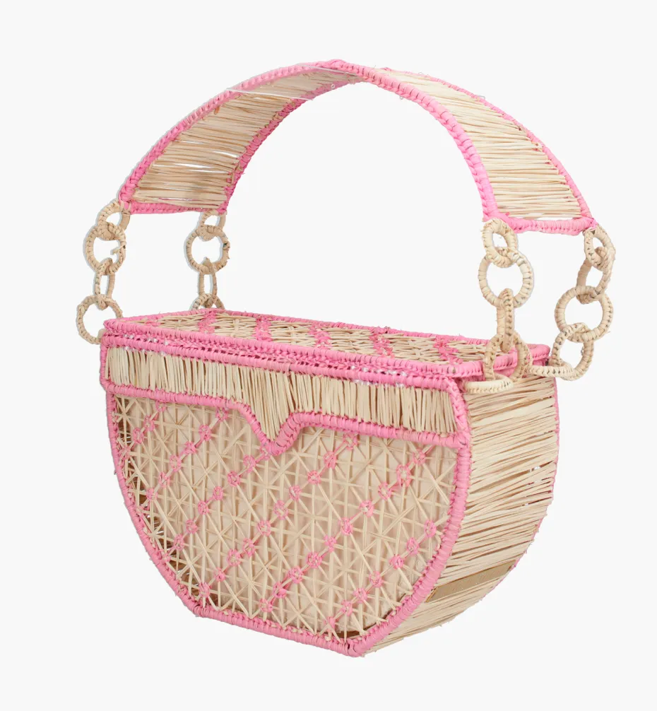 Bags*Mercedes Salazar Pink Joy Handbag