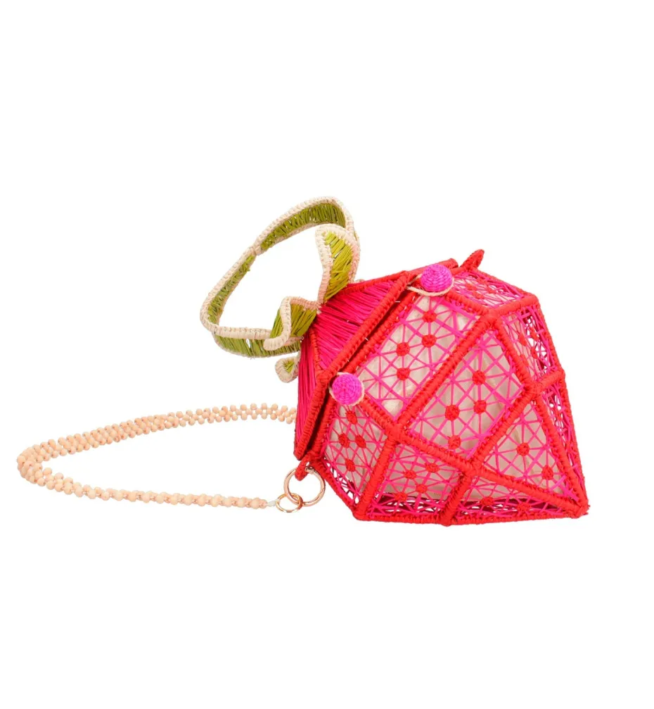 Bags*Mercedes Salazar Strawberry Red Handbag