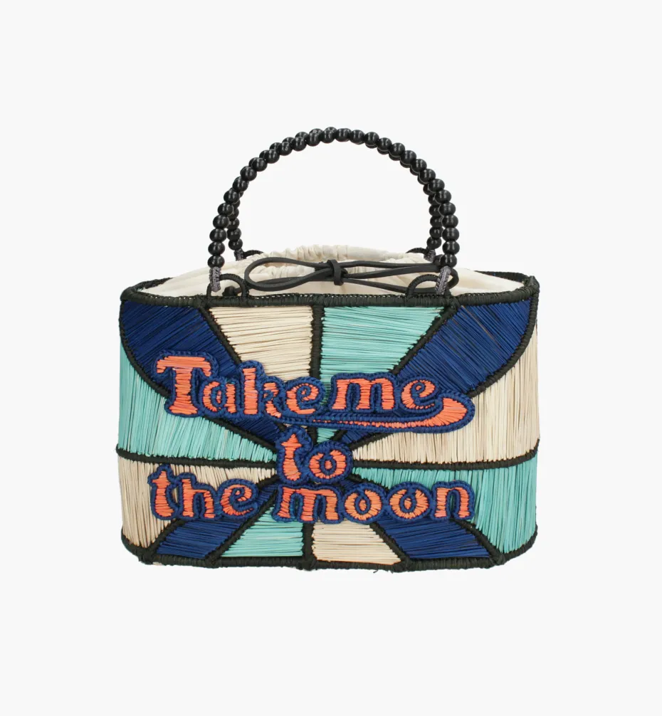 Bags*Mercedes Salazar Take me To The Moon Handbag