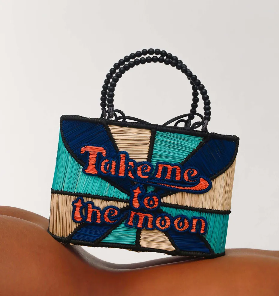 Bags*Mercedes Salazar Take me To The Moon Handbag