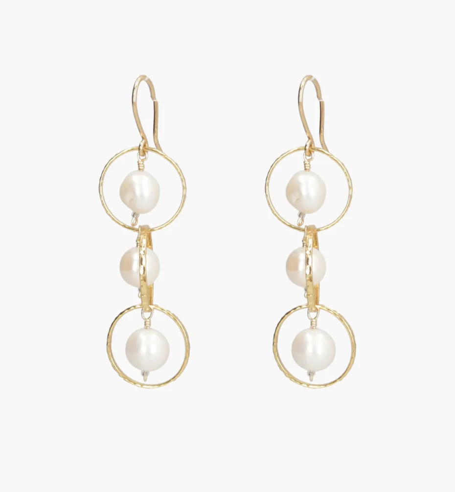 Earrings*Mercedes Salazar Three Lives Earrings